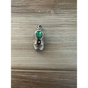 Vintage Baby Booty/Shoe Charm August Birthday. Preowned